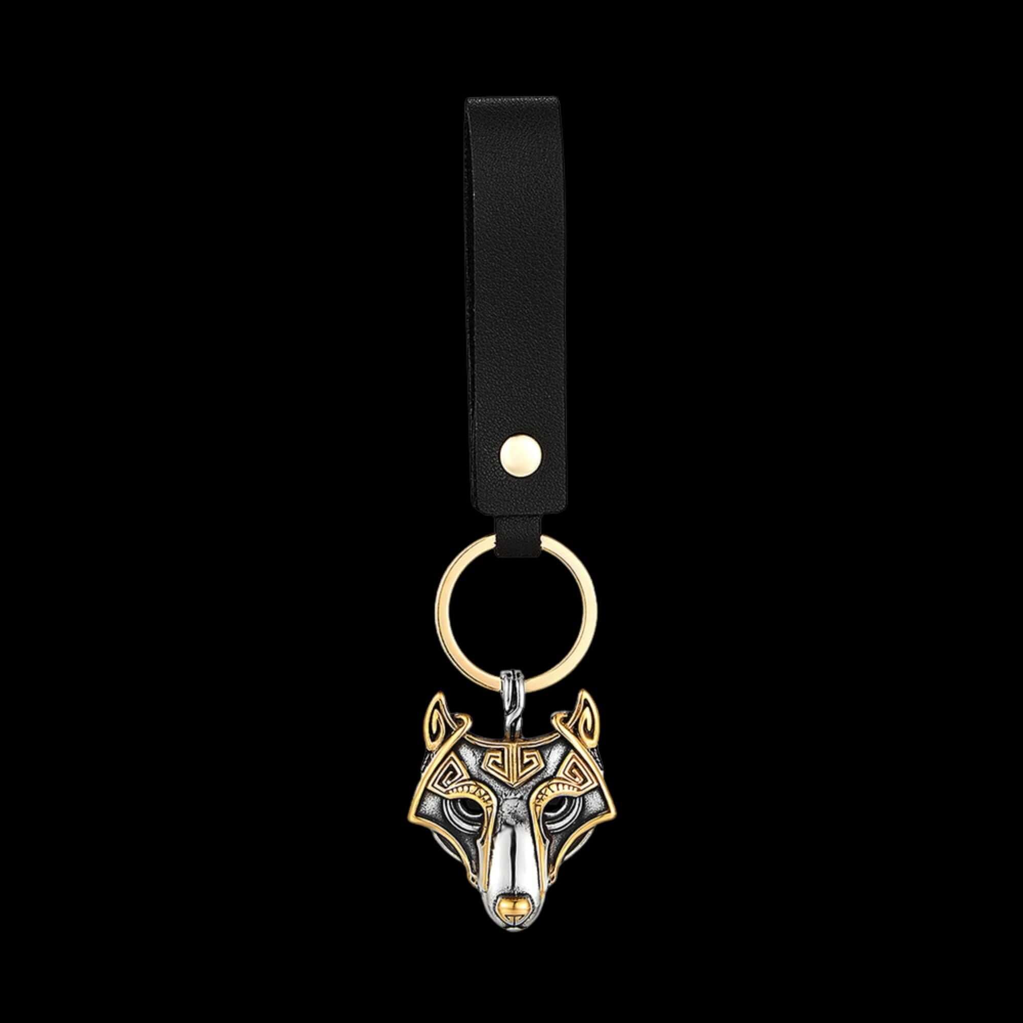 Fenrir Head Keychain – Tales of Valhalla