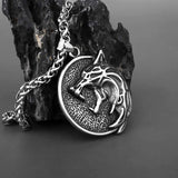 Fenrir Snarling Necklace