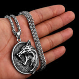 Fenrir Snarling Necklace