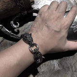 Fenrir's Bite Wolf Bracelets