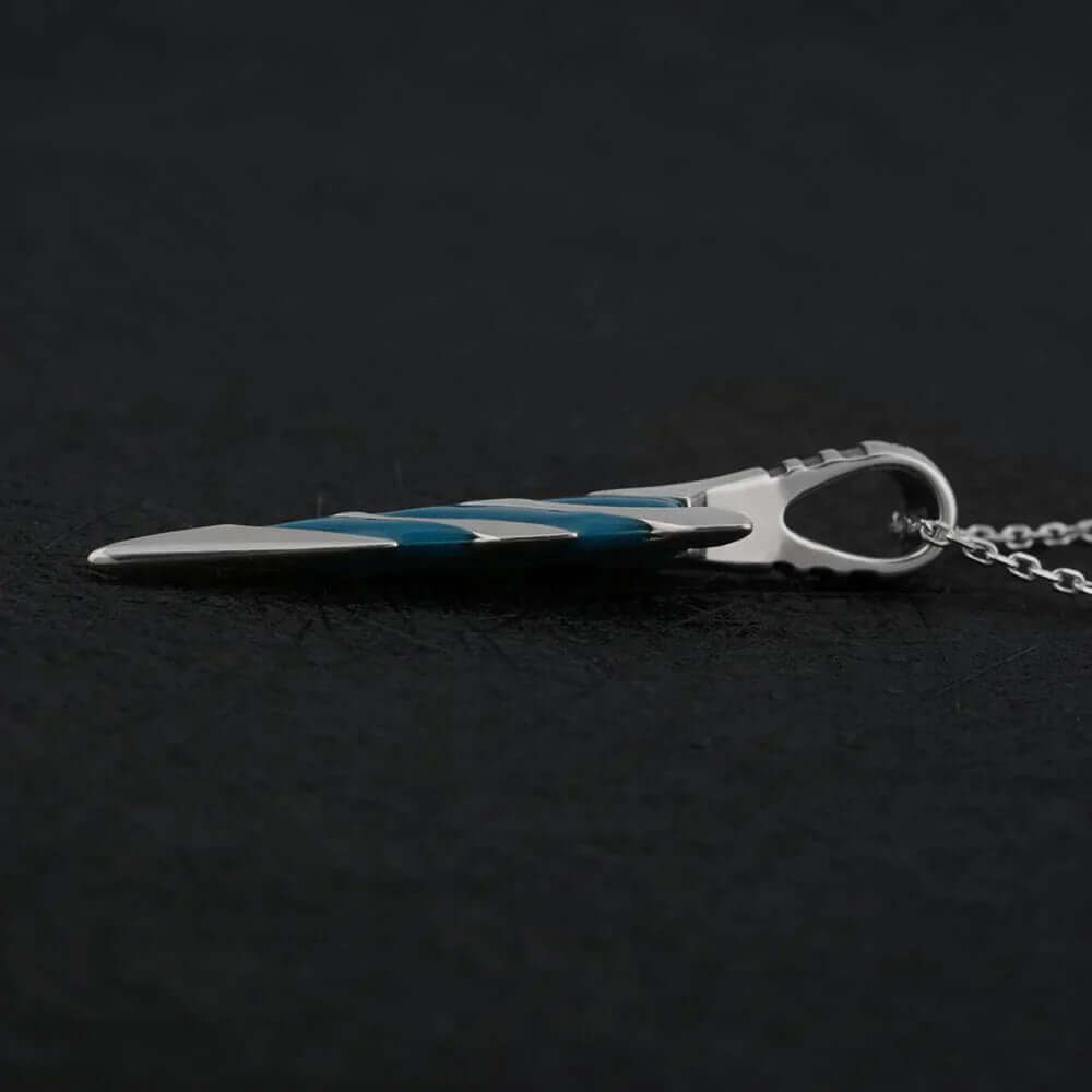 Glow-In-The-Dark Arrow Pendant Necklace