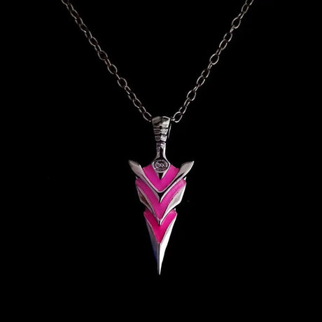 Glow-In-The-Dark Arrow Pendant Necklace-Tales of Valhalla