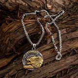 Golden Fenrir Necklace