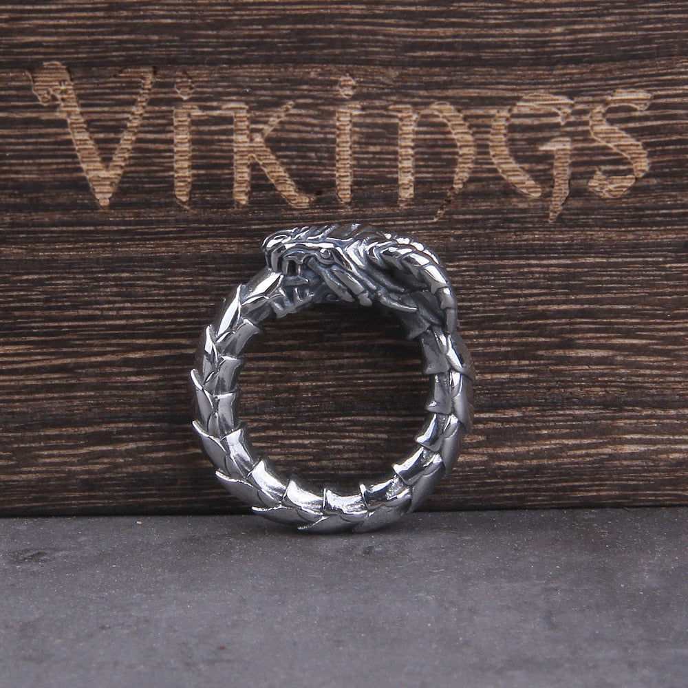 Ouroboros Viking Ring