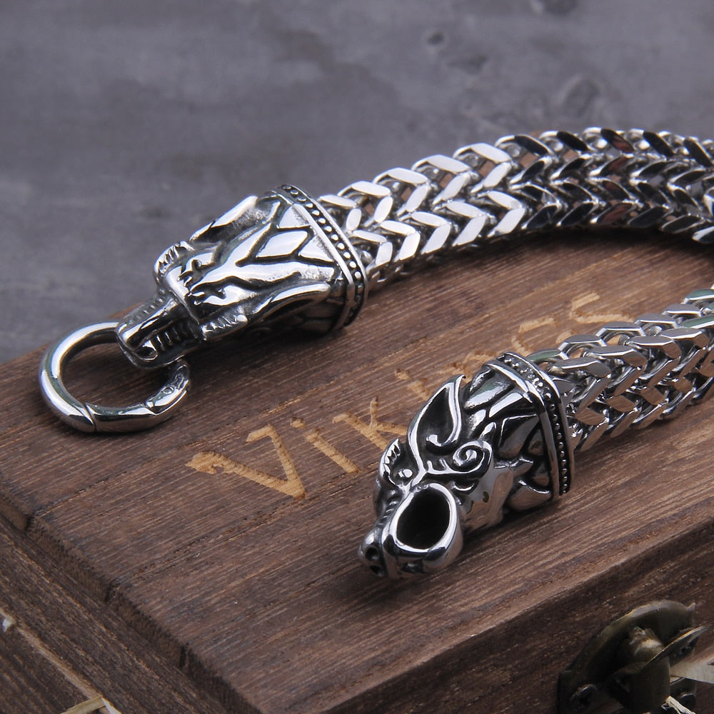 Dragons Bite Viking Bracelet