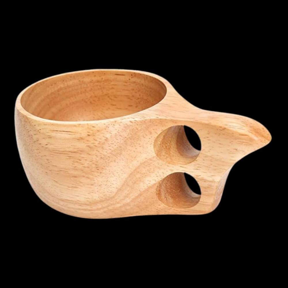 Handmade Kuksa - Traditional Wooden Cup