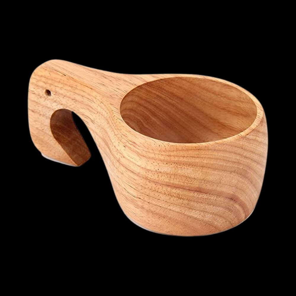 Handmade Kuksa - Traditional Wooden Cup