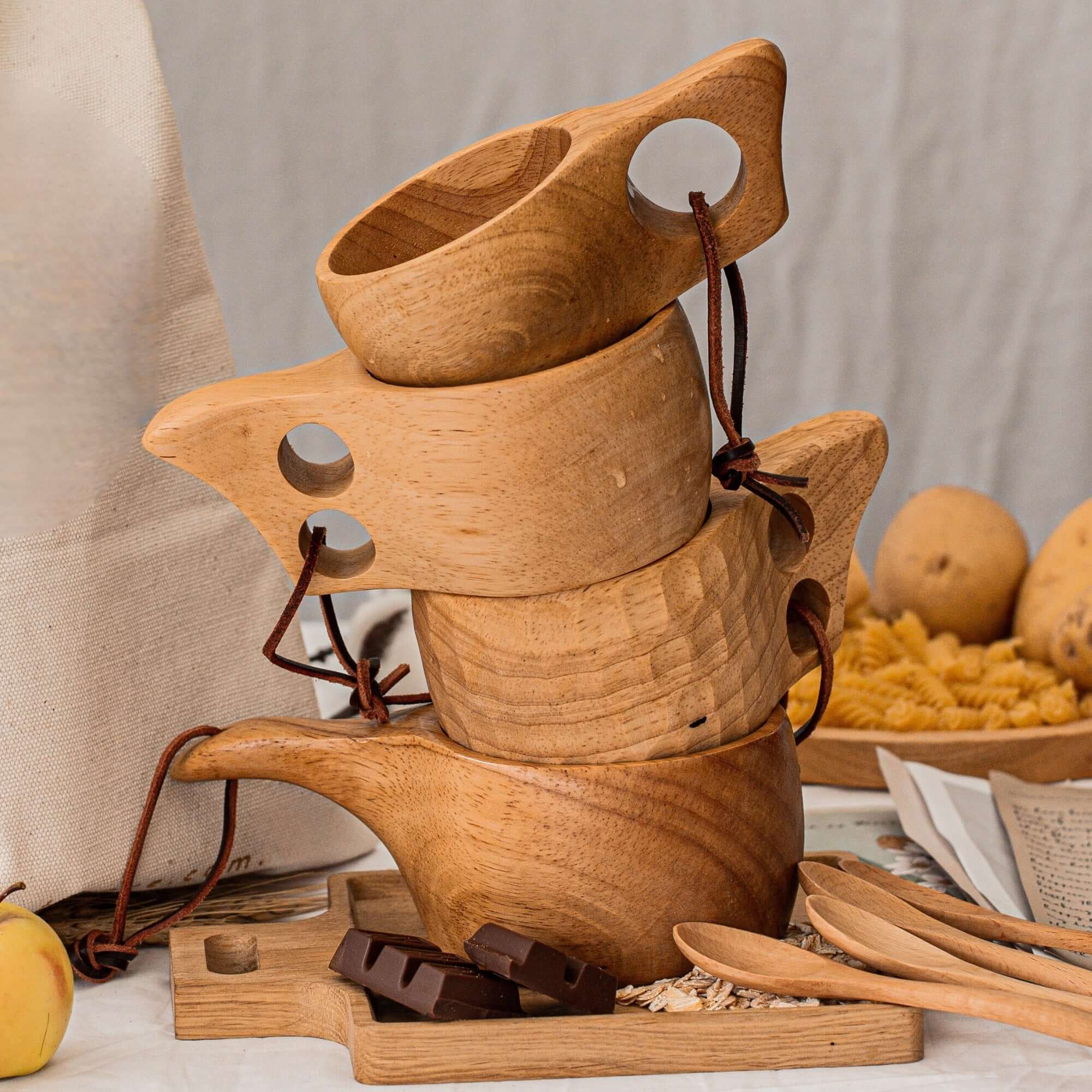 Tales of Valhalla: Handmade Kuksa - Traditional Scandinavian