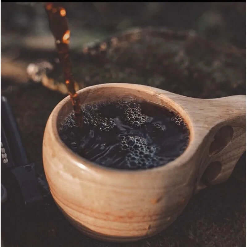 Handmade Kuksa - Traditional Wooden Cup