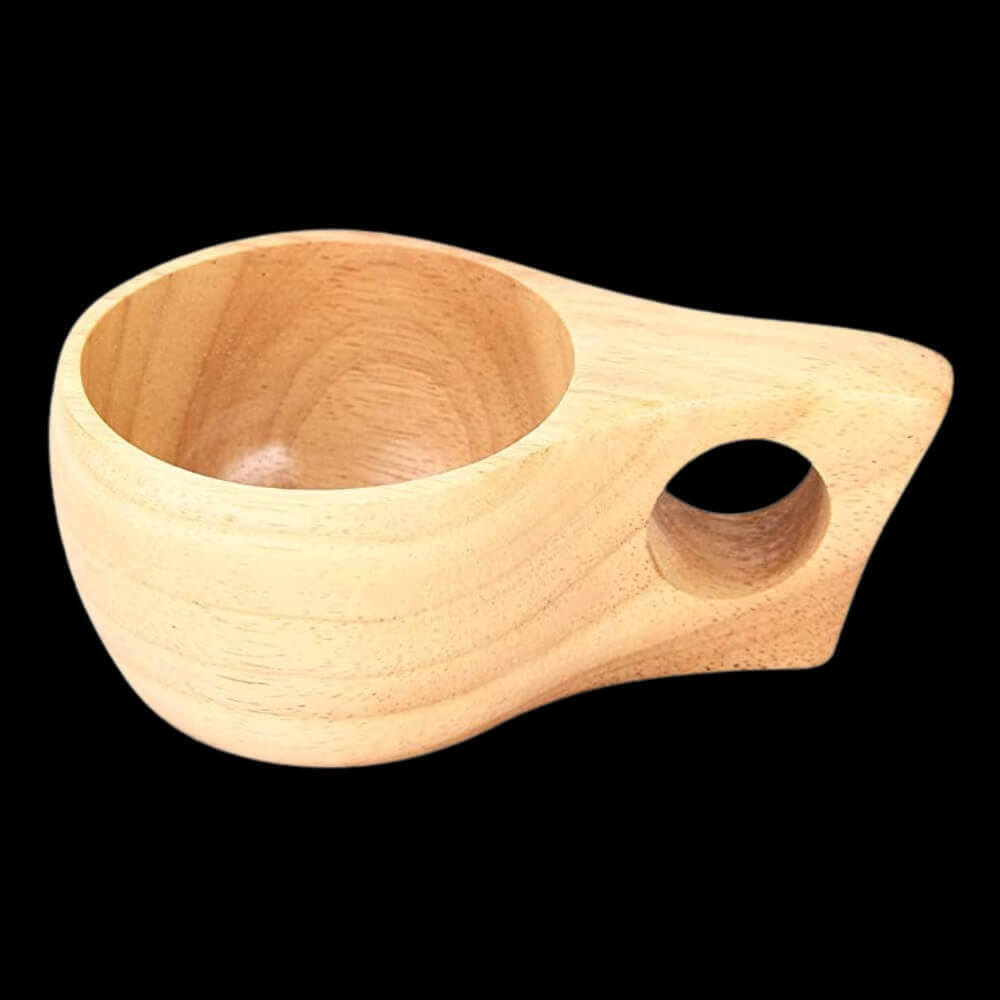 Handmade Kuksa - Traditional Wooden Cup