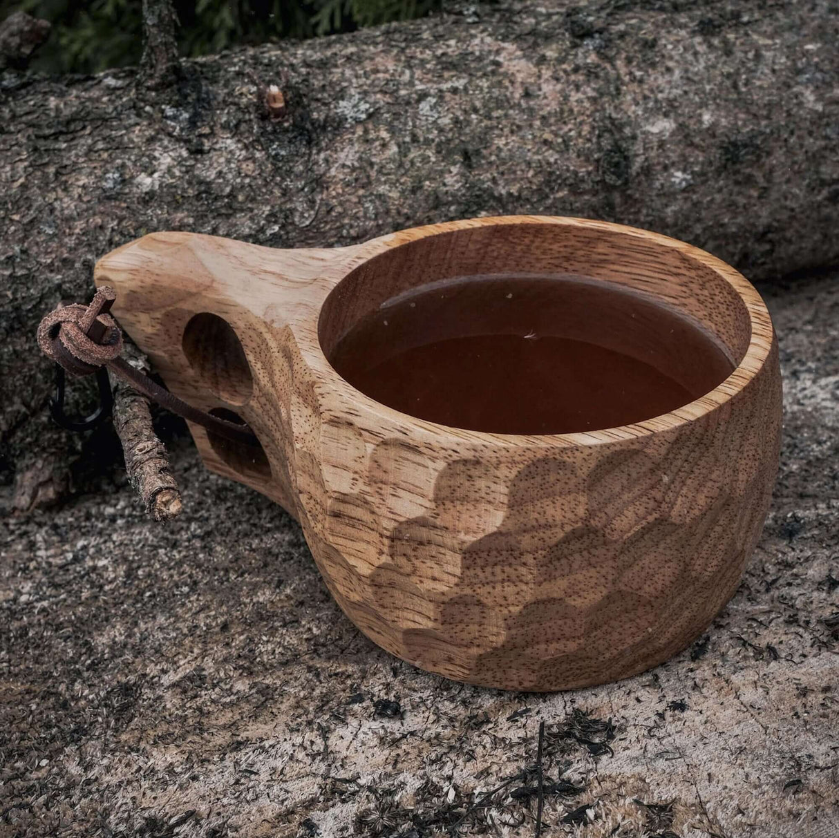 Handmade Kuksa - Traditional Wooden Cup