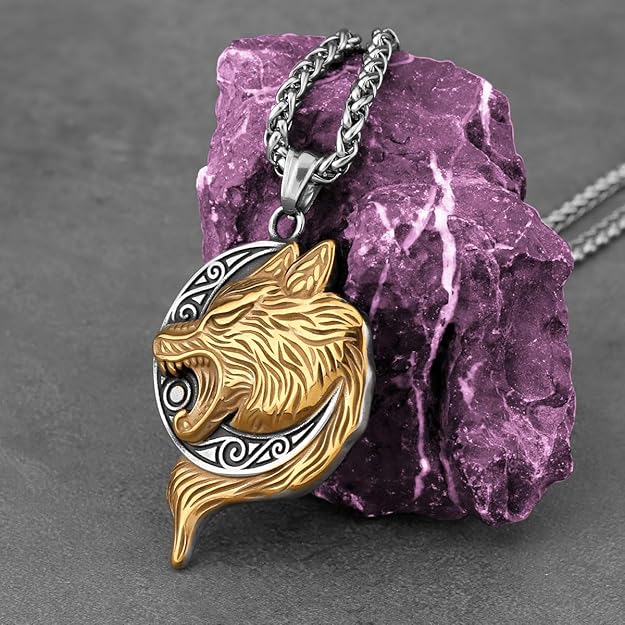 Hati Chasing the Moon Necklace