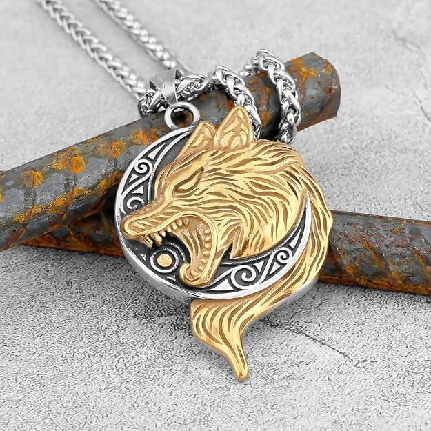 Hati Chasing the Moon Necklace