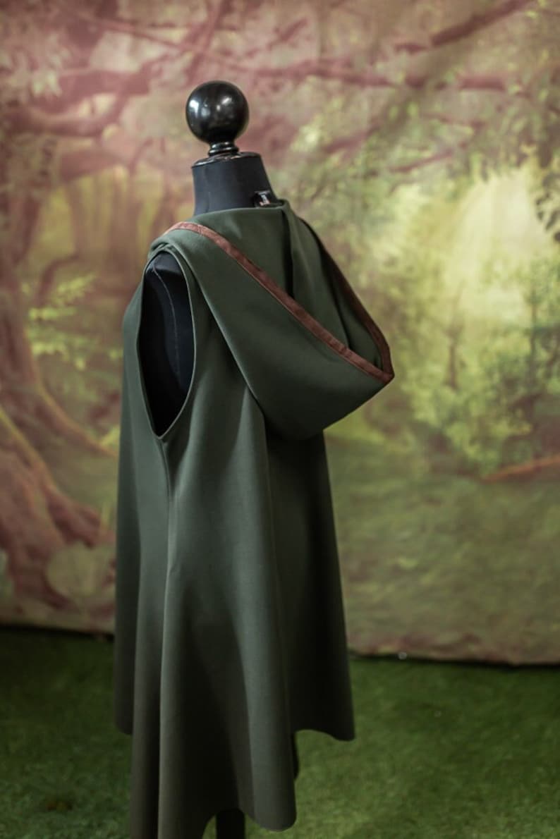 Hooded Green Ranger Surcoat