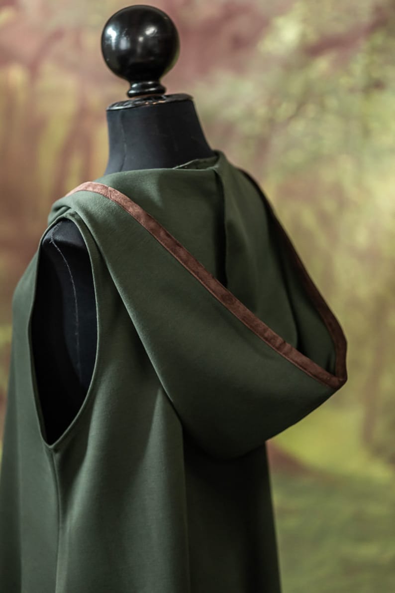 Hooded Green Ranger Surcoat