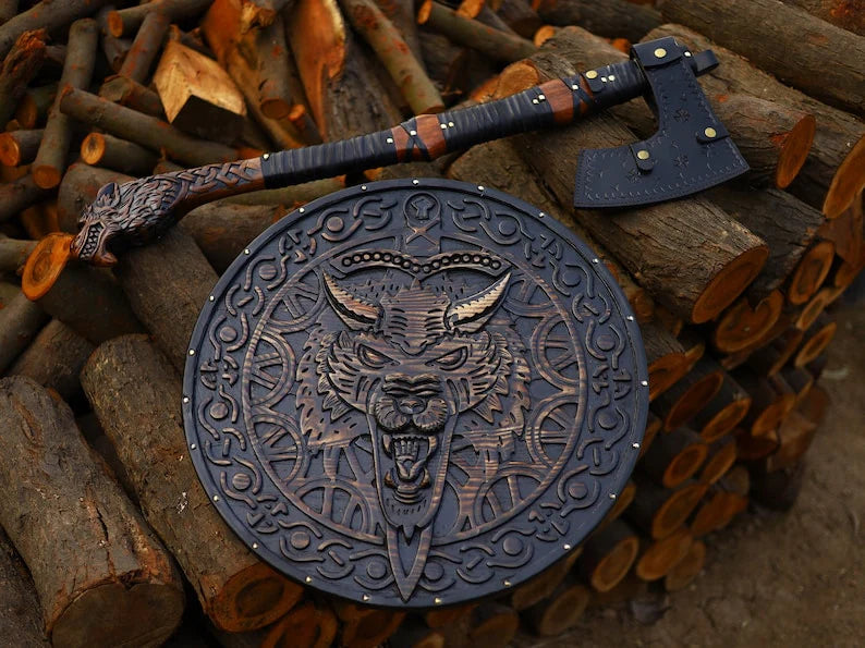 Horn of Fenrir Axe & Shield Set