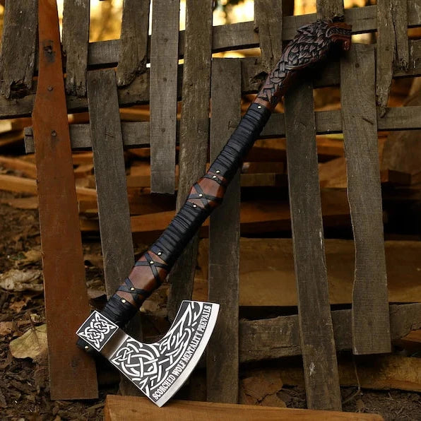 Horn of Fenrir Axe & Shield Set