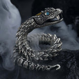 Jörmungandr Serpent Retro Bracelet-Tales of Valhalla