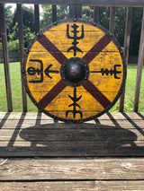 King Finehair Vegvisir Plank Shield