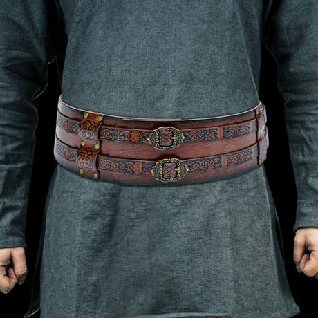 Knork Double-Buckle Belt-Tales of Valhalla