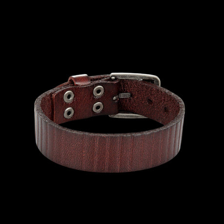 Leather Buckle Bracelet