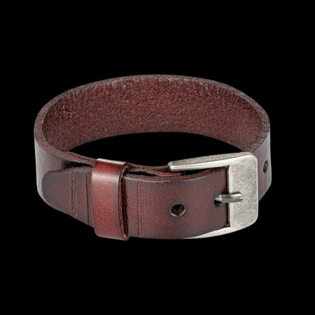 Leather Buckle Bracelet-Tales of Valhalla