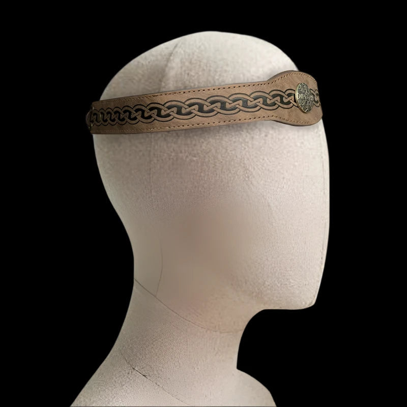 Leather Crown Tiara Headband-Tales of Valhalla