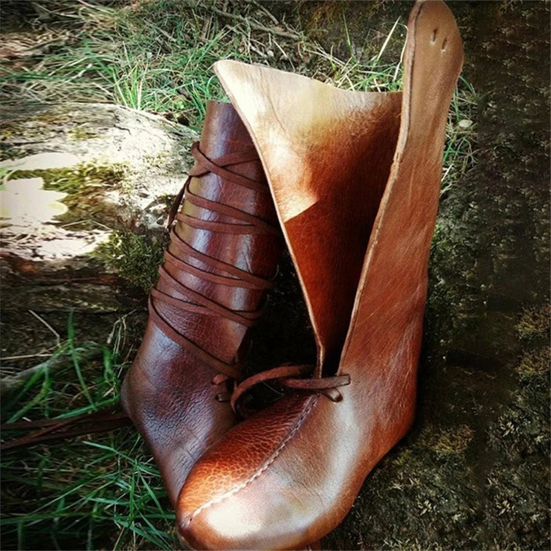 Medieval Leather Boots