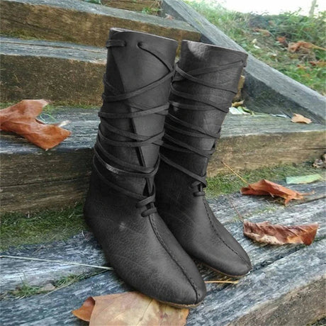 Medieval Leather Boots-Tales of Valhalla