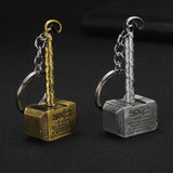 Mjolnir Thor Hammer Bottle Opener Keychain