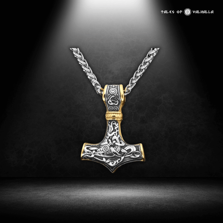 Mjölnir Thor's Hammer Necklace-Tales of Valhalla