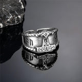 Mjölnir and Runes Bold Ring