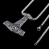 Mjölnir and Triquetra Necklace