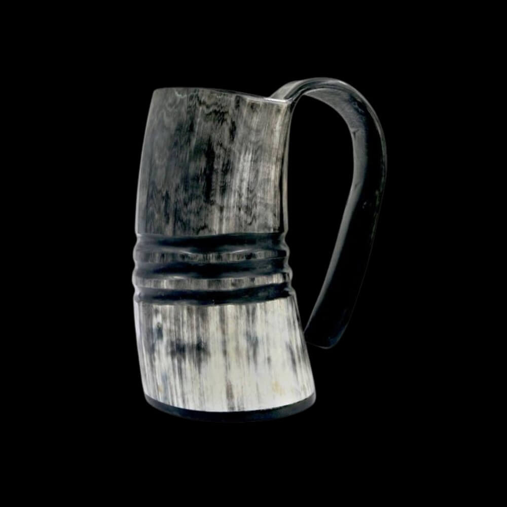 Modern Drinking Horn Mug