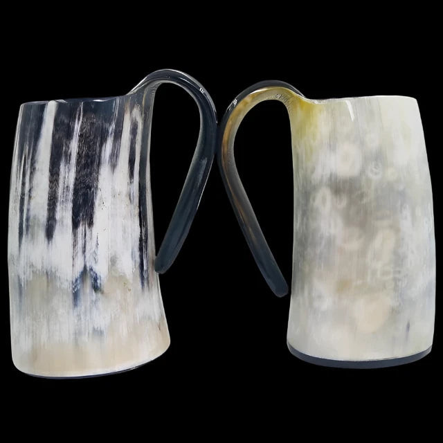 Modern Drinking Horn Mug