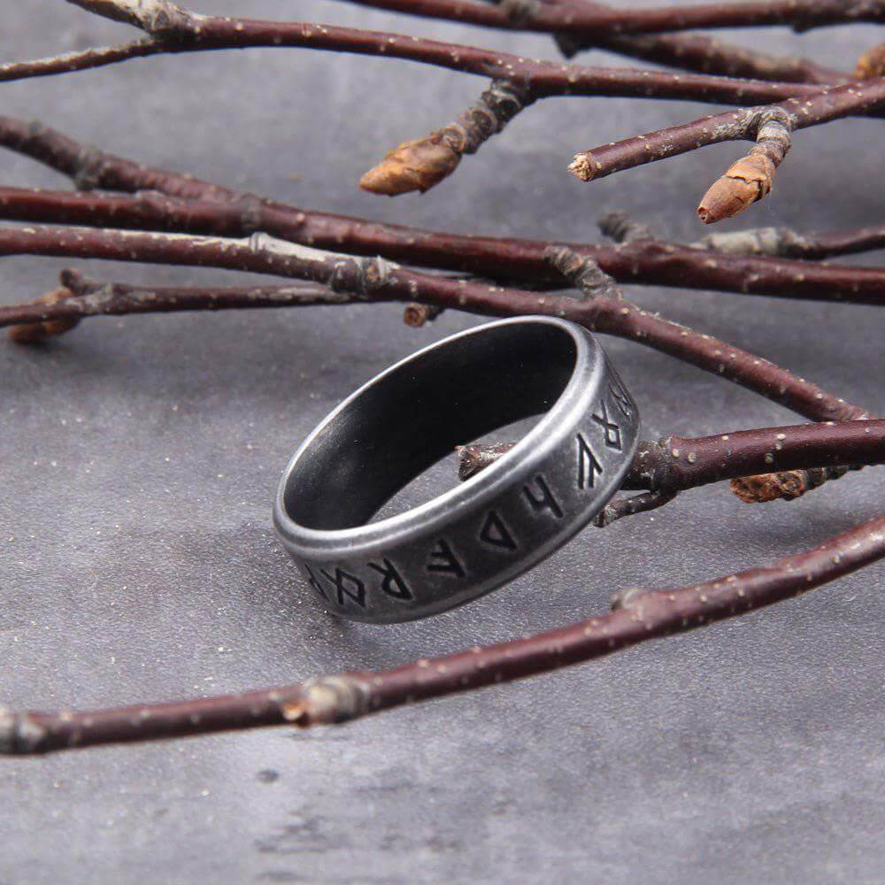 Modern Runed Ring