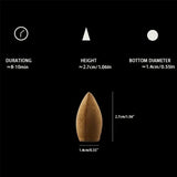 Natural Backflow Scent Cones for Incense Burner