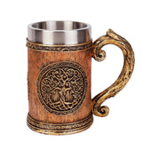 Nordic Tree of Life Yggdrasil Tankard Mug