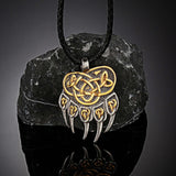 Norse Bear Paw Necklace