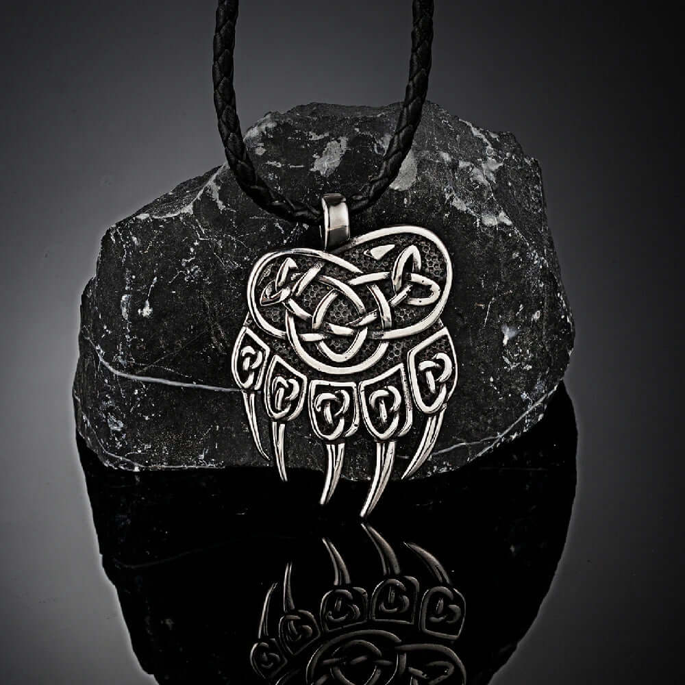 Norse Bear Paw Necklace