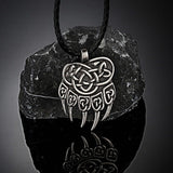 Norse Bear Paw Necklace-Tales of Valhalla