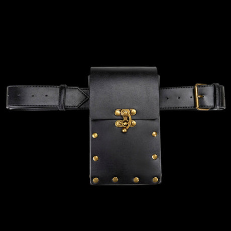 Norse Leather Belt Pouch-Tales of Valhalla