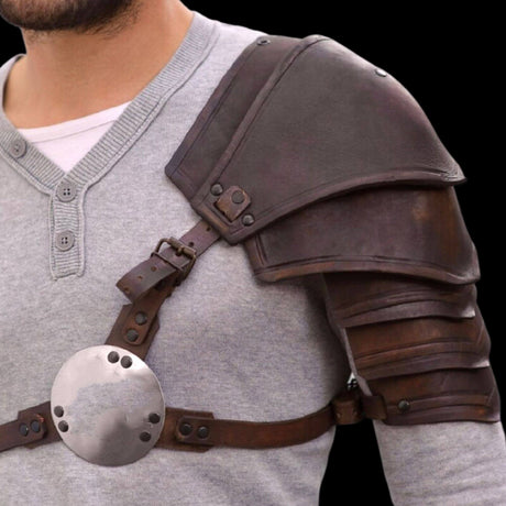 Norse Single-Shoulder Pauldron