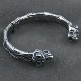 Norse Wolf Viking Bracelet Cuff