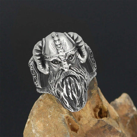 Odin's Horns Helmet and Mjölnir Ring