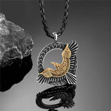 Odin's Raven Necklace