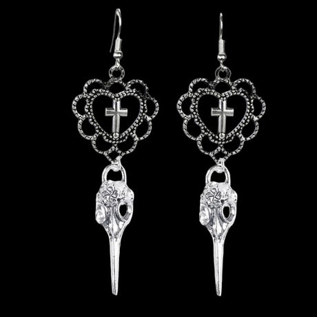 Odin's Ravens Earrings-Tales of Valhalla