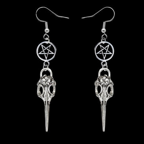 Odin's Ravens Earrings-Tales of Valhalla