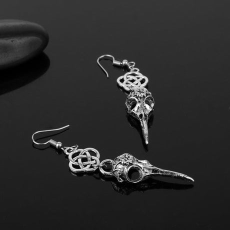 Odin's Ravens Earrings-Tales of Valhalla