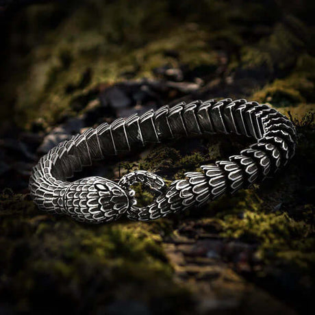 Ouroboros Jormungandr Bracelet-Tales of Valhalla